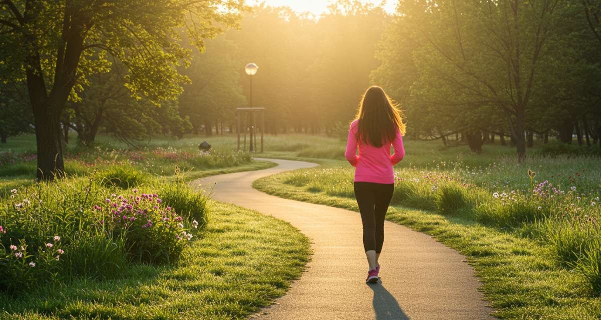 Benefícios da caminhada matinal