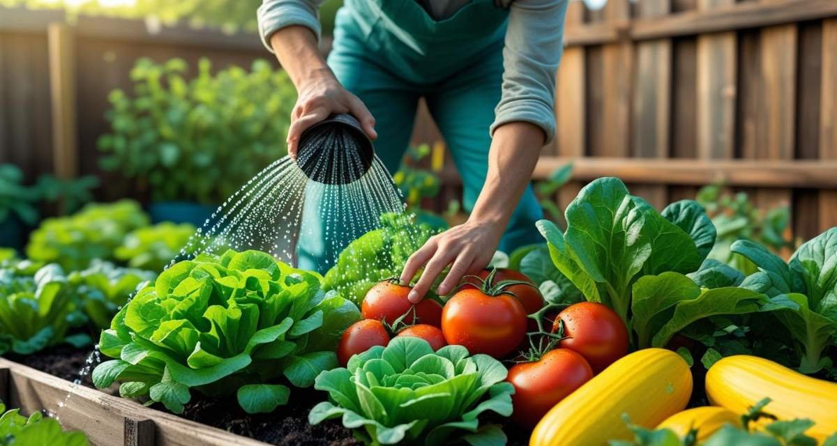 Cuidando do Seu Jardim de Sabores Rega Nutrição e Carinho Diário