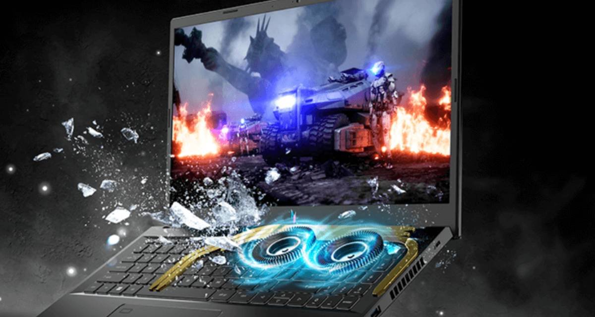 ACER NITRO V-Temperatura e resfriamento é um notebook frio