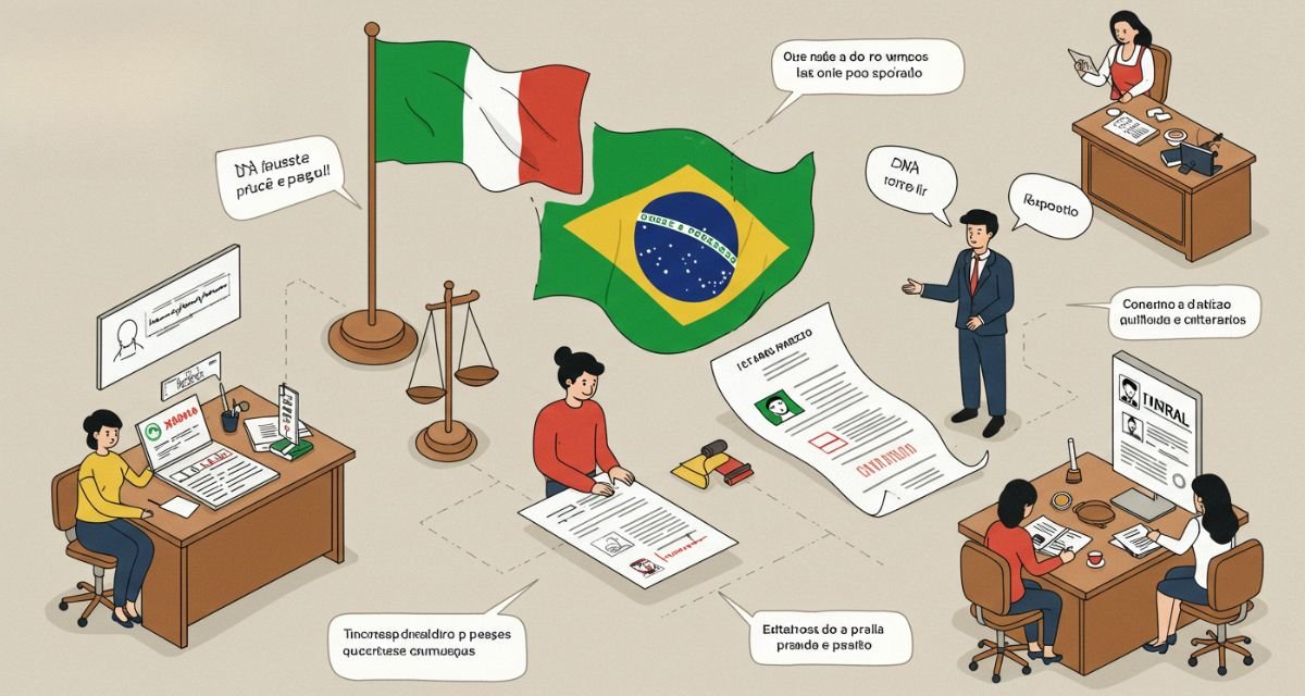 As Vias do Processo Como Adquirir a Cidadania Italiana no Brasil