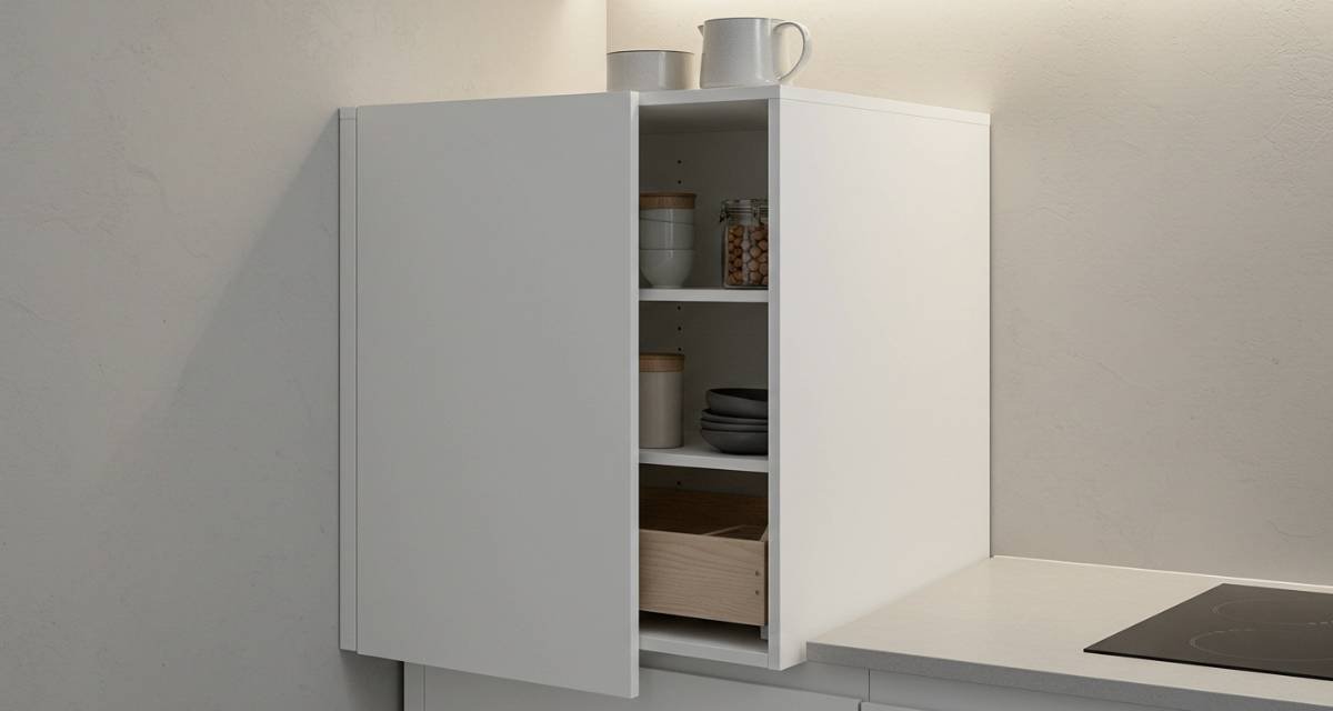 Tipos de Armário de Cozinha Pequeno e Funcional Encontrando o Seu Par Perfeito