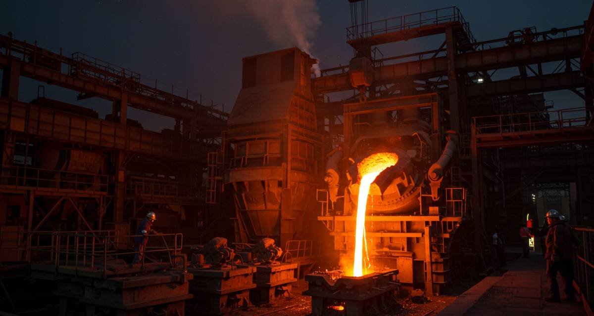 O Coração Ardente da Indústria A Siderurgia