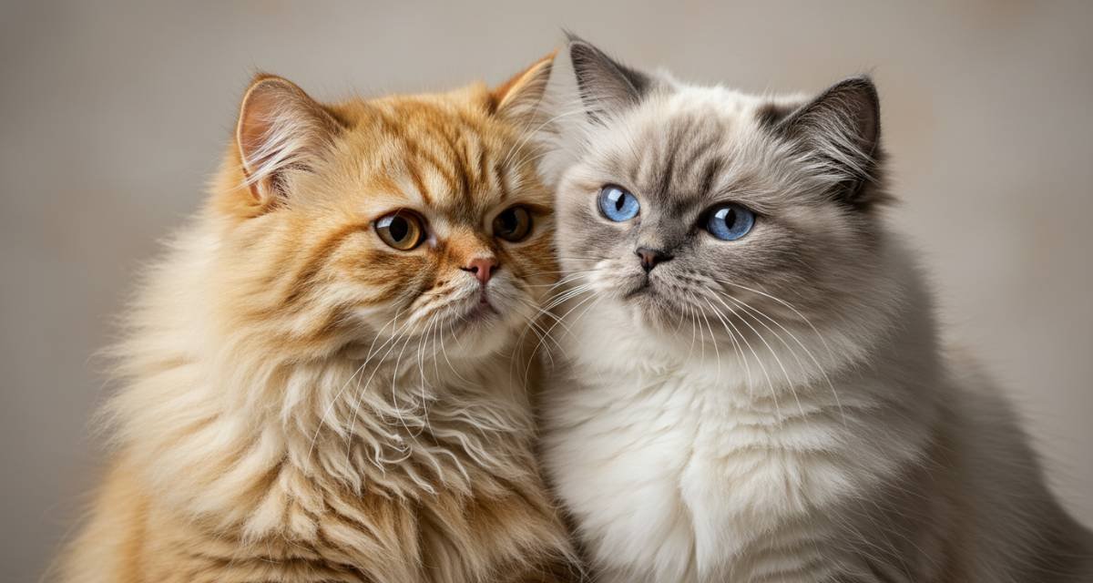 Qual a Diferença entre Gato Persa e Gato Himalaio na Aparência