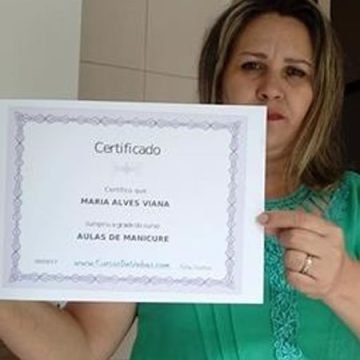 certificado-Aulas de Manicure